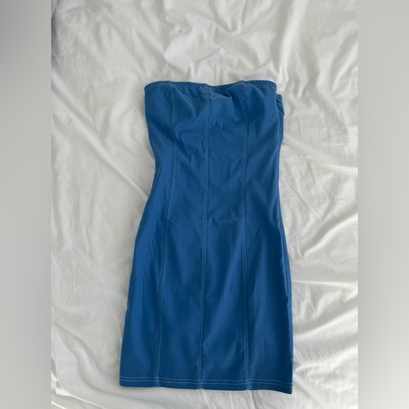 Princess Polly cinder mini dress - blue - size 2 - Picture 2 of 2